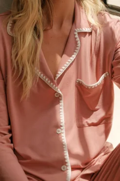 Frida Tencel Modal Long Pj Set-Eberjey Cheap