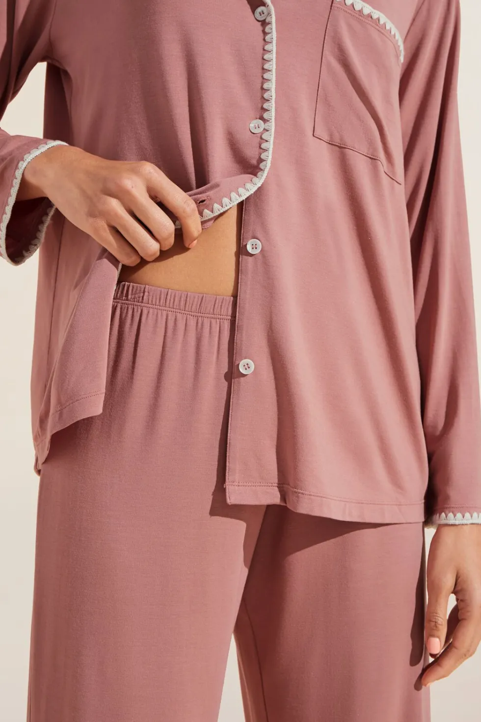 Frida Tencel Modal Long Pj Set-Eberjey Cheap