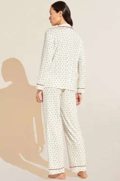 Gisele Printed Tencel Modal Long Pj Set-Eberjey Best Sale