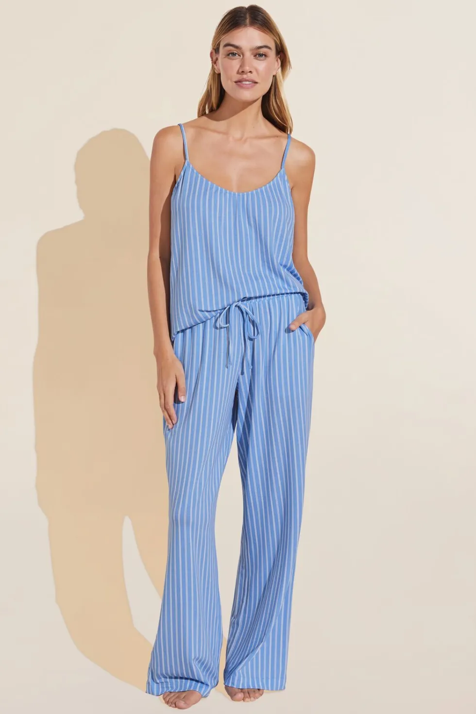 Gisele Printed Tencel Modal Cami & Pant Pj Set-Eberjey Online