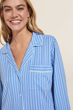 Gisele Printed Tencel Modal Long Pj Set-Eberjey Fashion