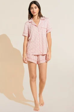Gisele Printed Tencel Modal Relaxed Short Pj Set-Eberjey Shop