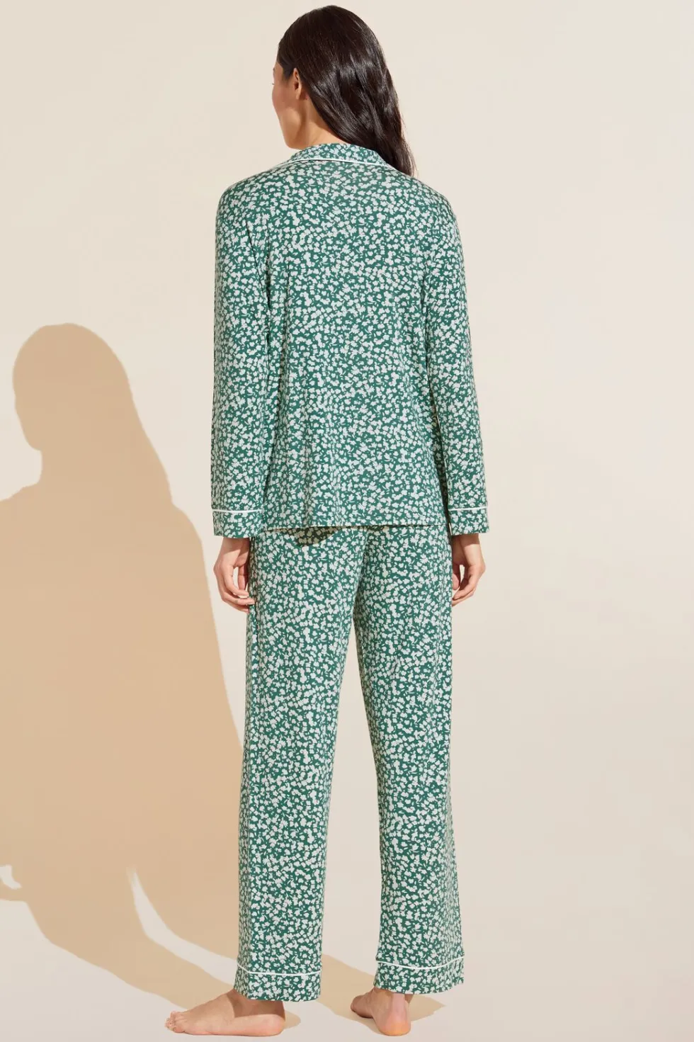 Gisele Printed Tencel Modal Long Pj Set-Eberjey Best