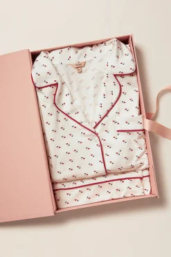 Gisele Printed Tencel Modal Relaxed Short Pj Set-Eberjey Discount