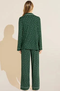 Gisele Printed Tencel Modal Long Pj Set-Eberjey Outlet