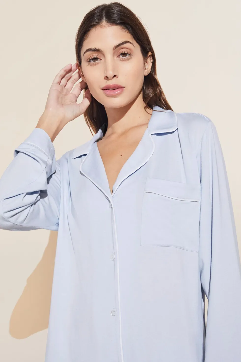 Gisele Tencel Modal Long Pj Set-Eberjey Discount