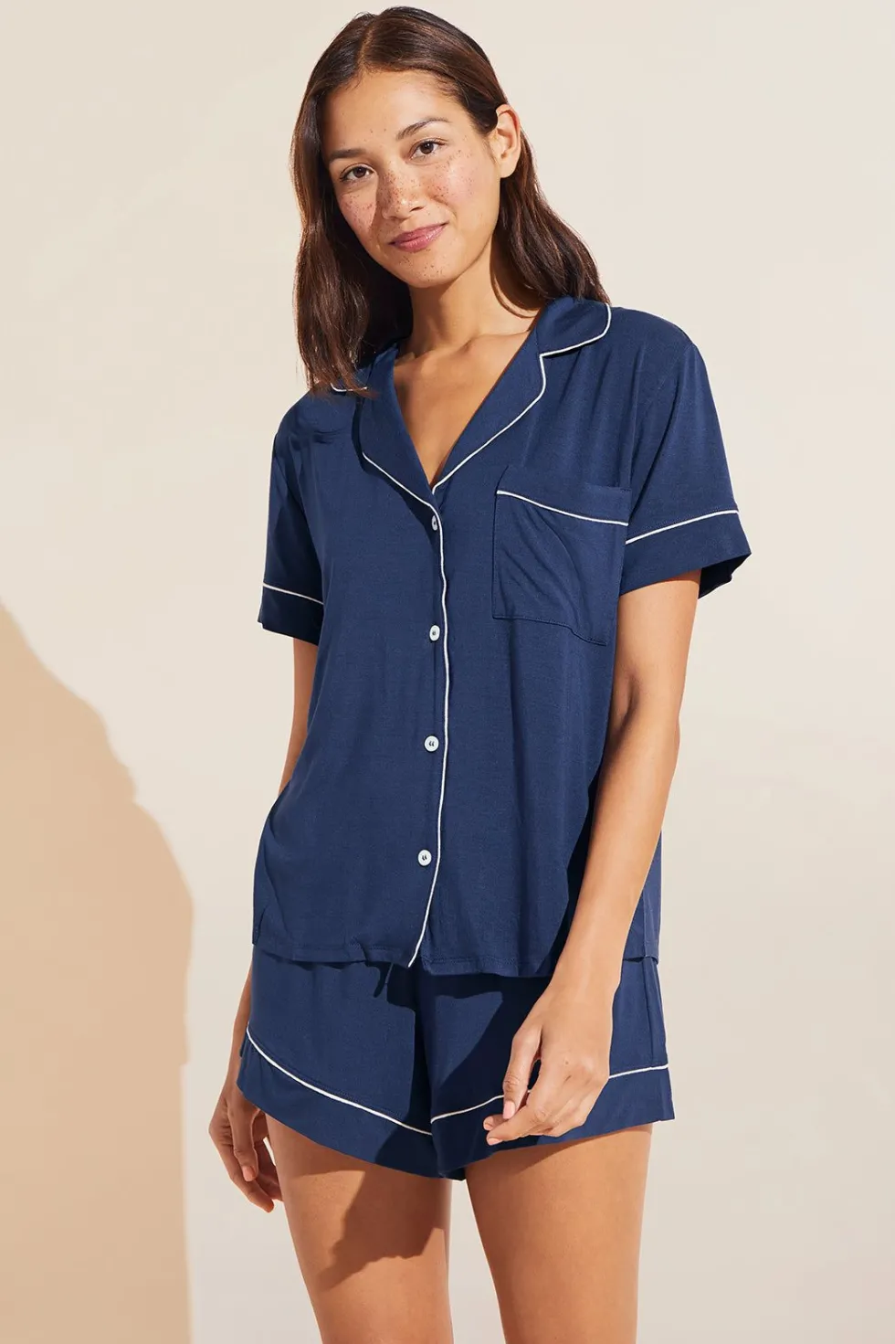 Gisele Tencel Modal Relaxed Short Pj Set-Eberjey Fashion