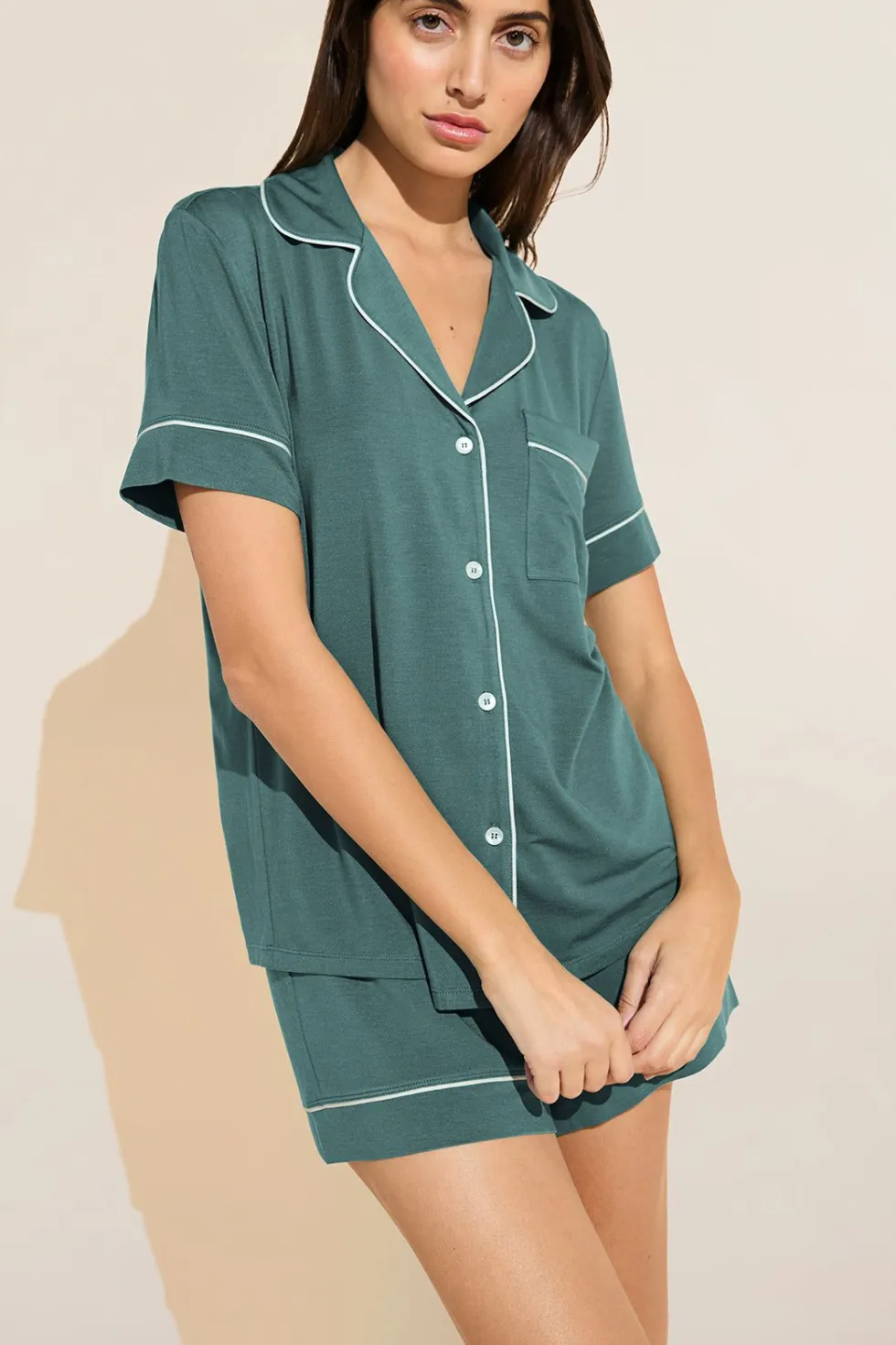 Gisele Tencel Modal Relaxed Short Pj Set-Eberjey Sale