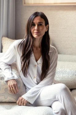 Gisele Tencel Modal Rib Long Pj Set-Eberjey Discount