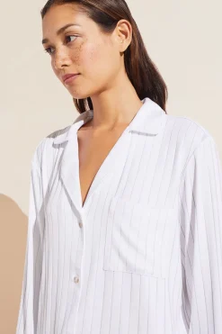 Gisele Tencel Modal Rib Long Pj Set-Eberjey Discount