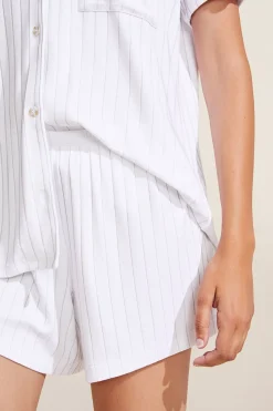 Gisele Tencel Modal Rib Relaxed Short Pj Set-Eberjey Store