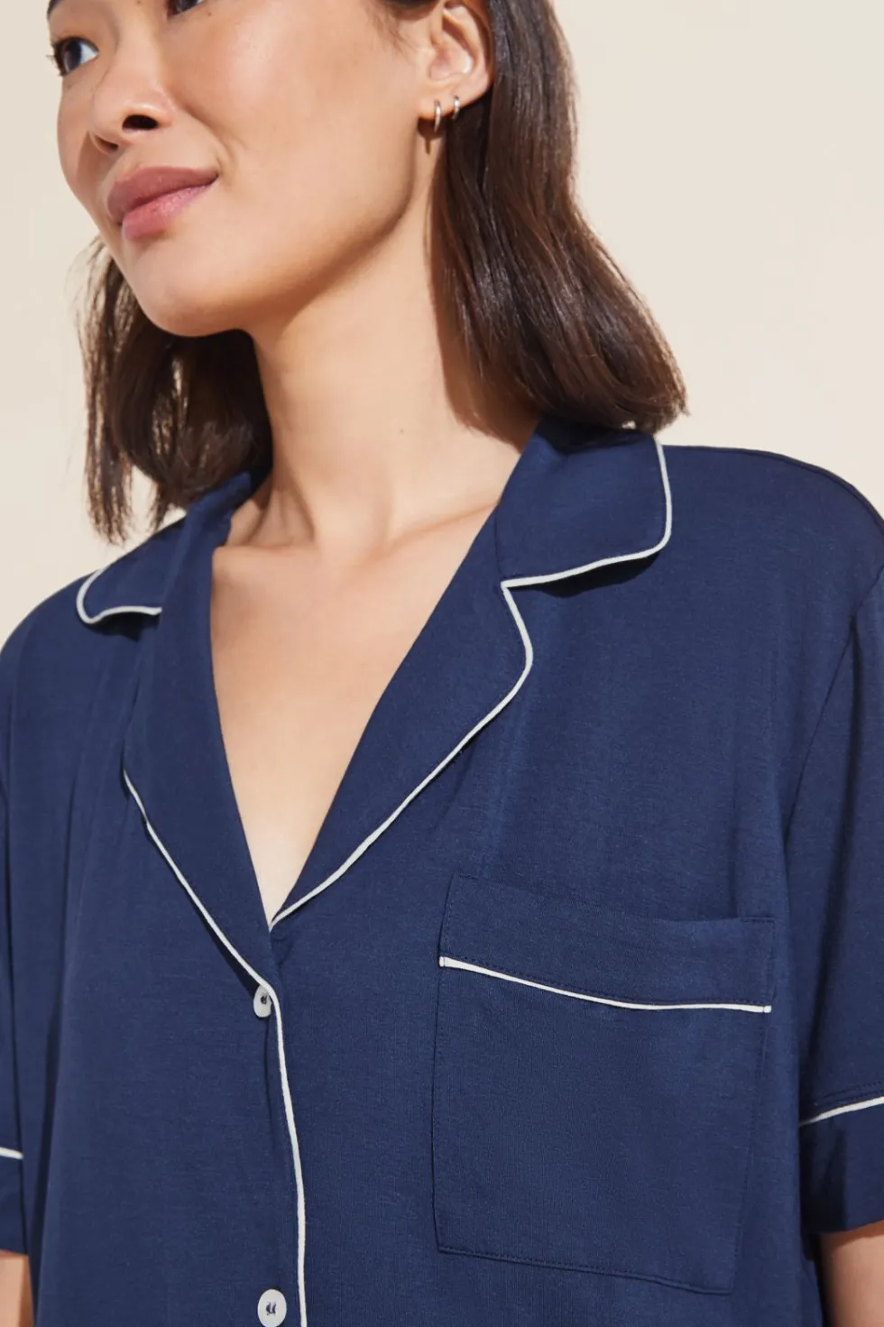 Gisele Tencel Modal Short Sleeve & Pant Pj Set-Eberjey Outlet