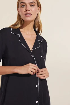 Gisele Tencel Modal Short Sleeve & Pant Pj Set-Eberjey Fashion