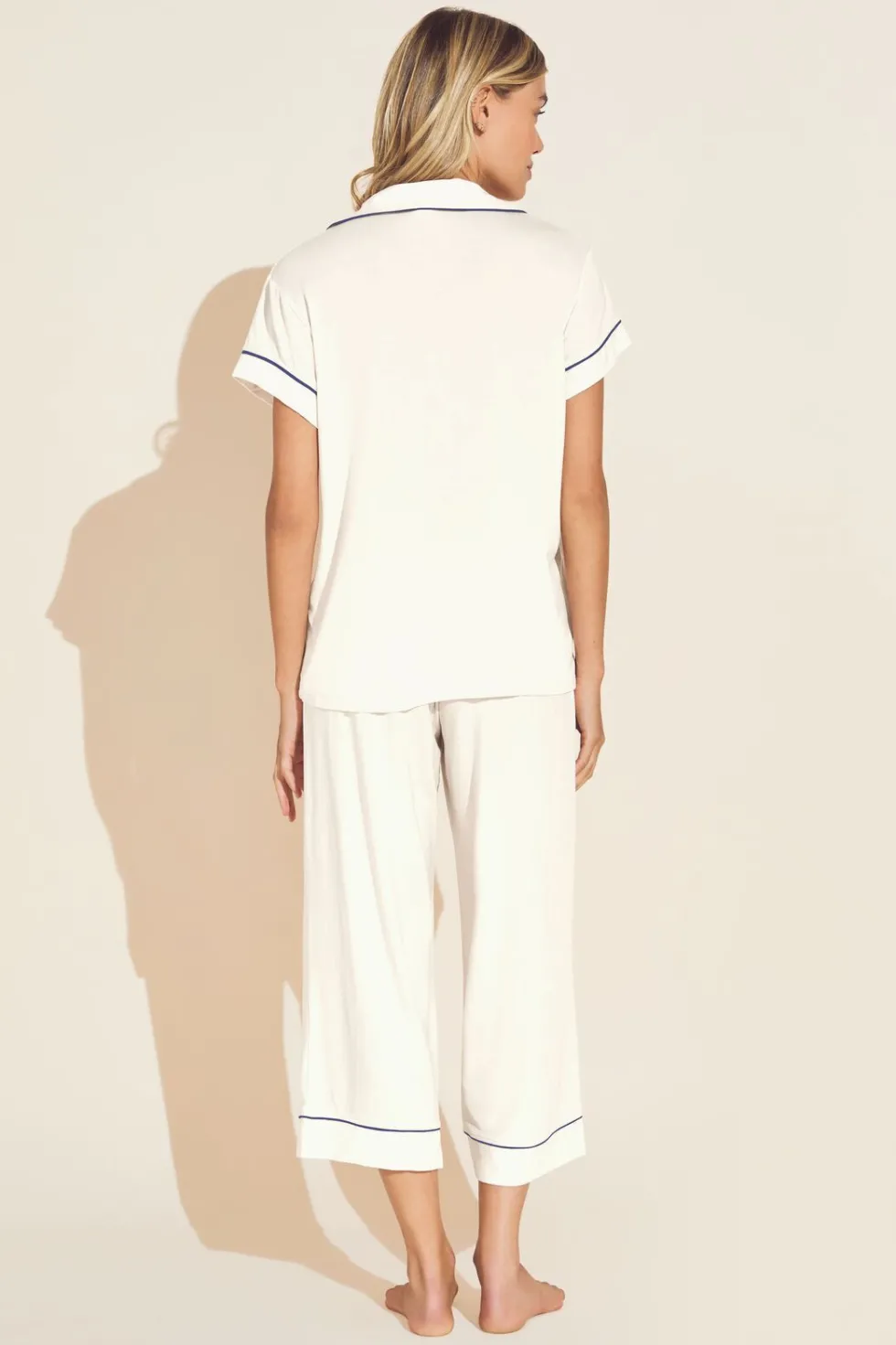 Gisele Tencel Modal Short Sleeve Cropped Pj Set-Eberjey Flash Sale