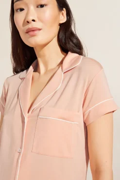 Gisele Tencel Modal Short Sleeve Cropped Pj Set-Eberjey Flash Sale