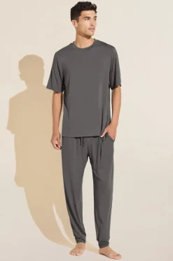 Henry Tencel Modal Short Sleeve & Pant Pj Set-Eberjey Flash Sale