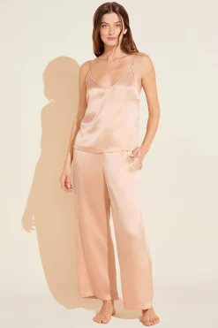 Inez Washable Silk Cami & Pant Pj Set-Eberjey Cheap