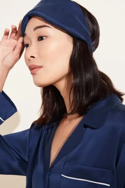 Inez Washable Silk Eye Mask-Eberjey Sale