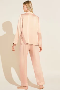 Inez Washable Silk Long Pj Set-Eberjey Store