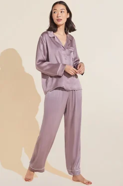 Inez Washable Silk Long Pj Set-Eberjey Best Sale