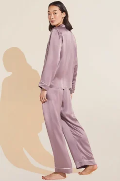 Inez Washable Silk Long Pj Set-Eberjey Best Sale