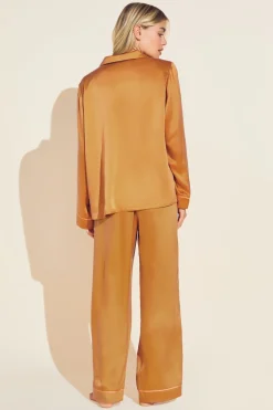 Inez Washable Silk Long Pj Set-Eberjey Cheap