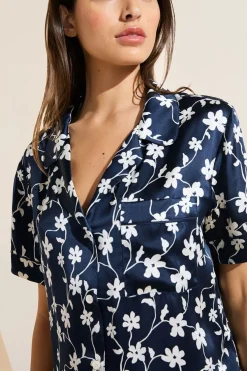 Inez Washable Silk Printed Short Pj Set-Eberjey Shop