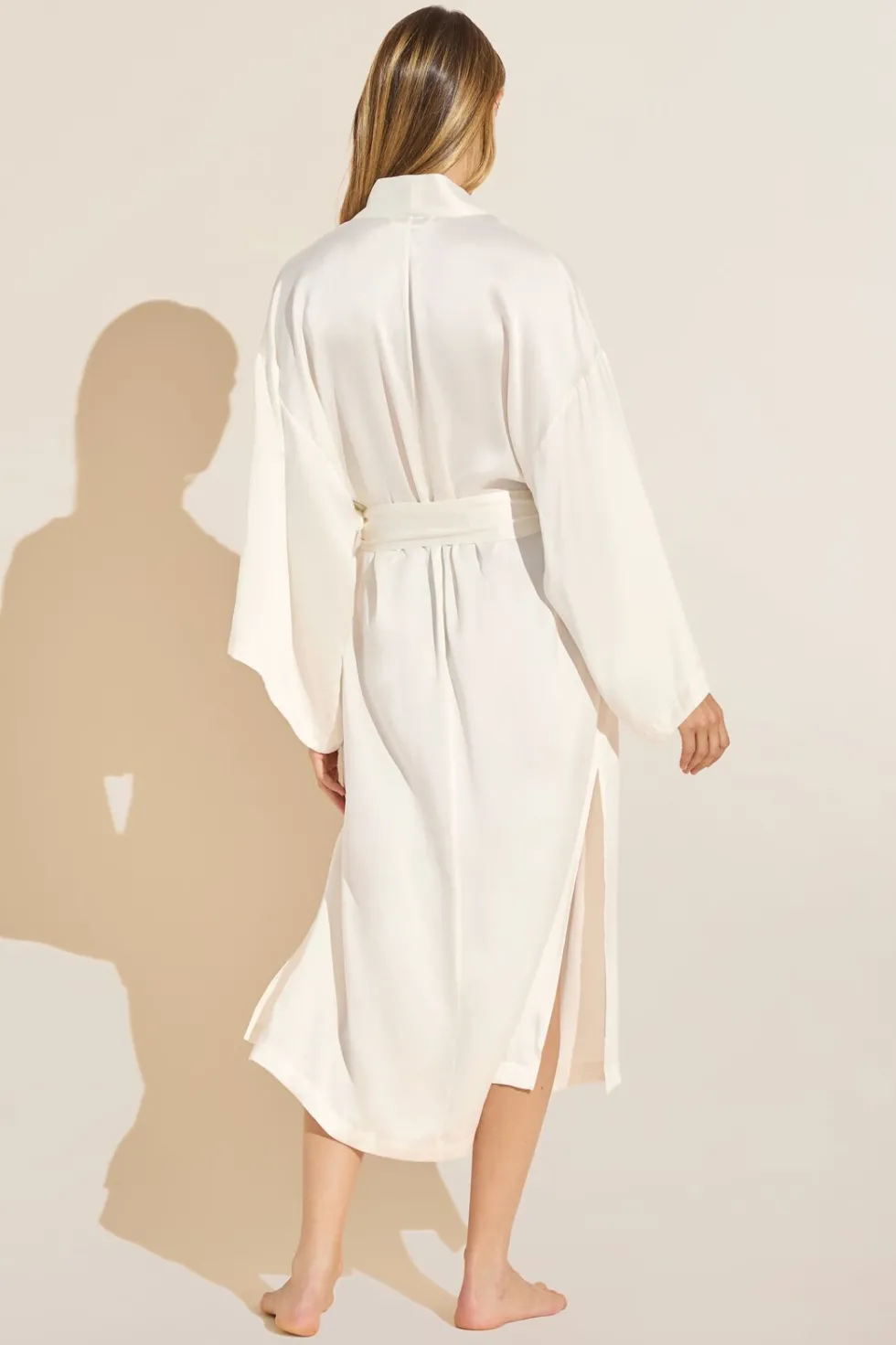 Inez Washable Silk Robe-Eberjey Shop