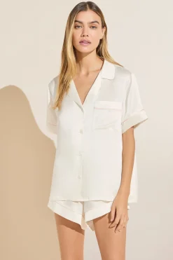 Inez Washable Silk Short Pj Set-Eberjey Fashion