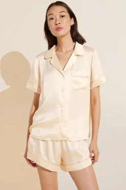 Inez Washable Silk Short Pj Set-Eberjey Best