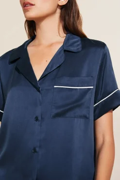 Inez Washable Silk Short Pj Set-Eberjey Discount