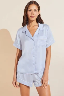 Inez Washable Silk Short Pj Set-Eberjey Shop