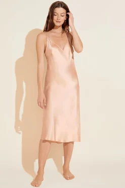 Inez Washable Silk Slip Dress-Eberjey Best