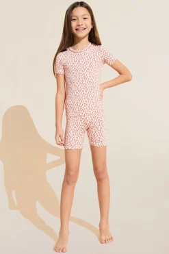 Kids Printed Tencel Modal Unisex Short Pj Set-Eberjey Best Sale