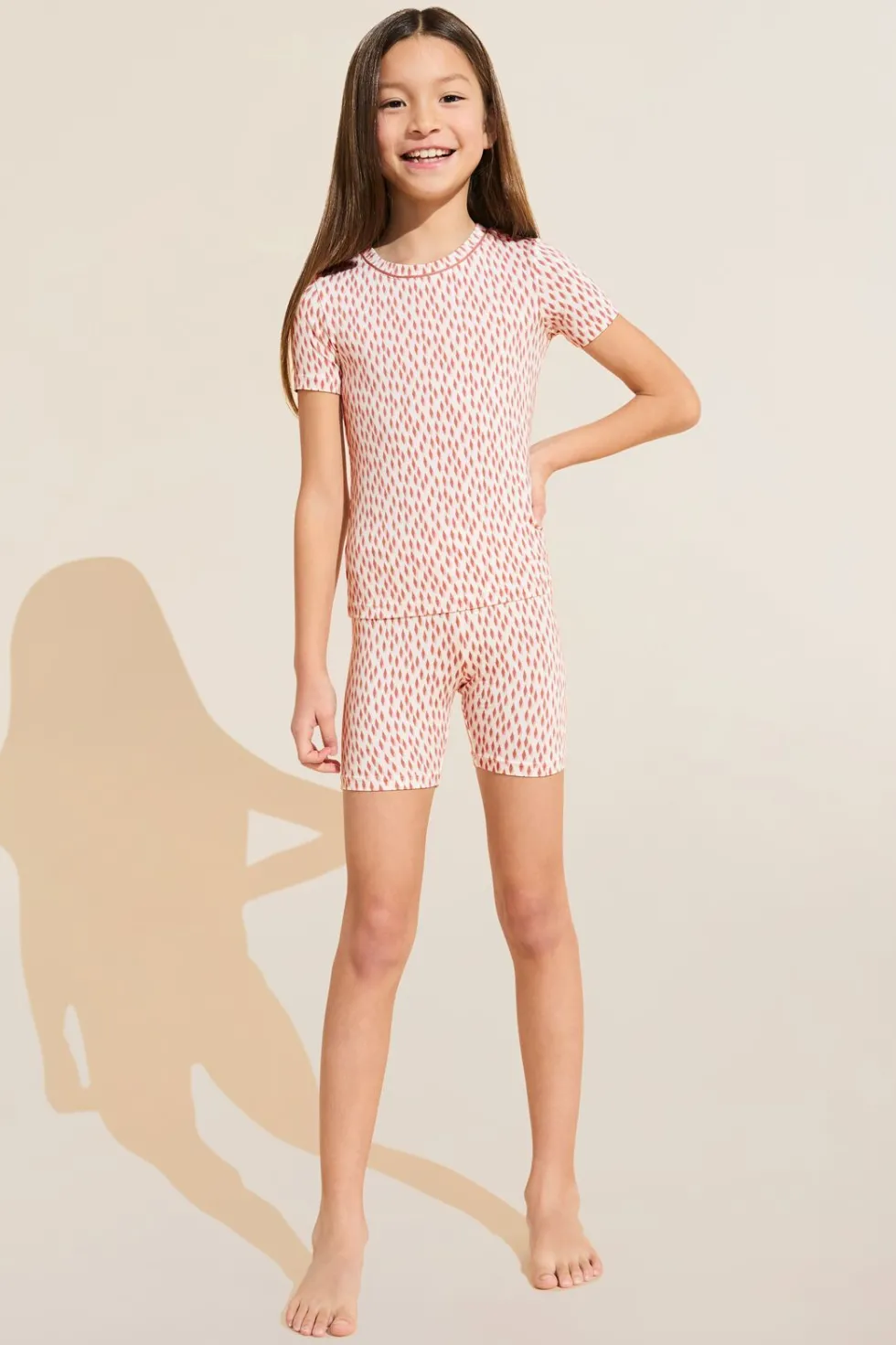 Kids Printed Tencel Modal Unisex Short Pj Set-Eberjey Best Sale