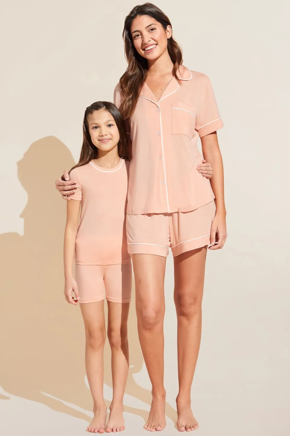 Kids Tencel Modal Unisex Short Pj Set-Eberjey Store