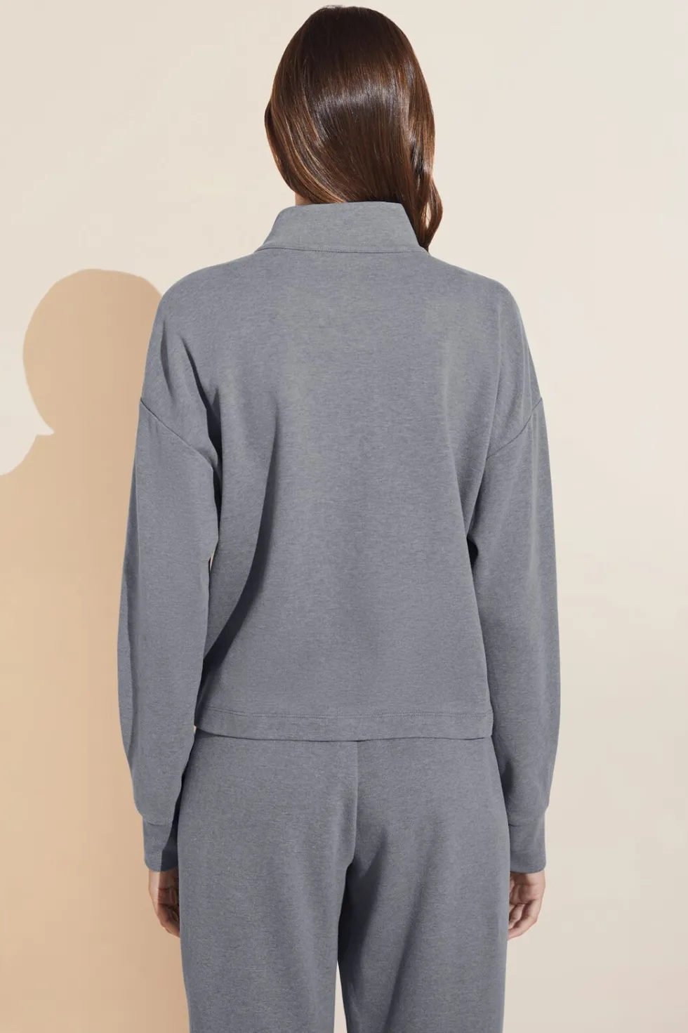 Luxe Sweats Zip Pullover-Eberjey Flash Sale