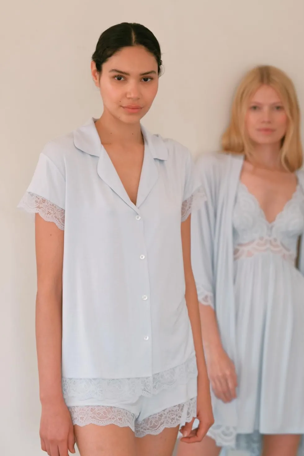 Malou Tencel Modal Shortie Short Pj Set-Eberjey Fashion