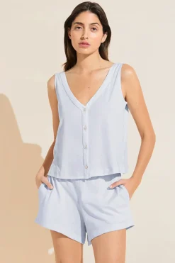 Organic Pima Cotton Tank & Short Pj Set-Eberjey Shop