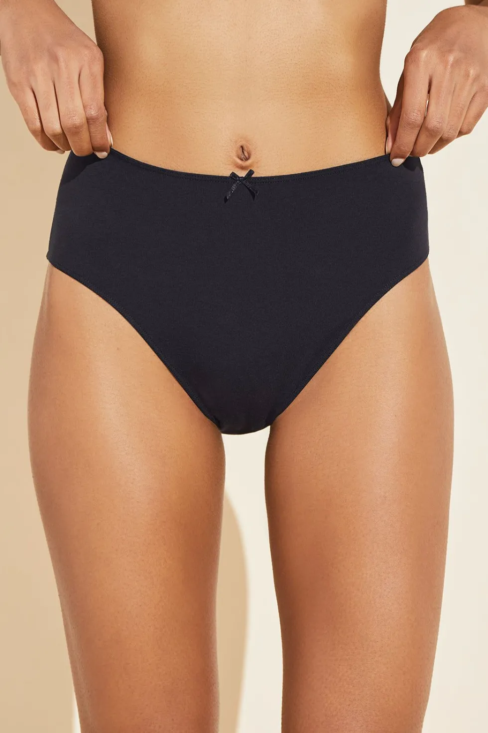 Pima Stretch Cotton Highwaist Brief-Eberjey Cheap