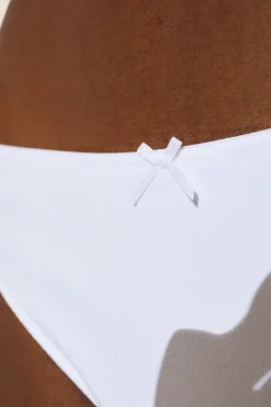 Pima Stretch Cotton Thong-Eberjey Online