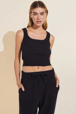 Recycled Boucle Cropped Tank-Eberjey Flash Sale