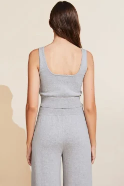 Recycled Sweater Cropped Tank-Eberjey New