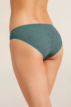 Soft Stretch Recycled Lace High Leg Brief-Eberjey Sale