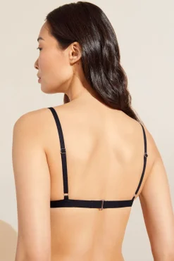 Soft Stretch Recycled Lace Triangle Bralette-Eberjey Best