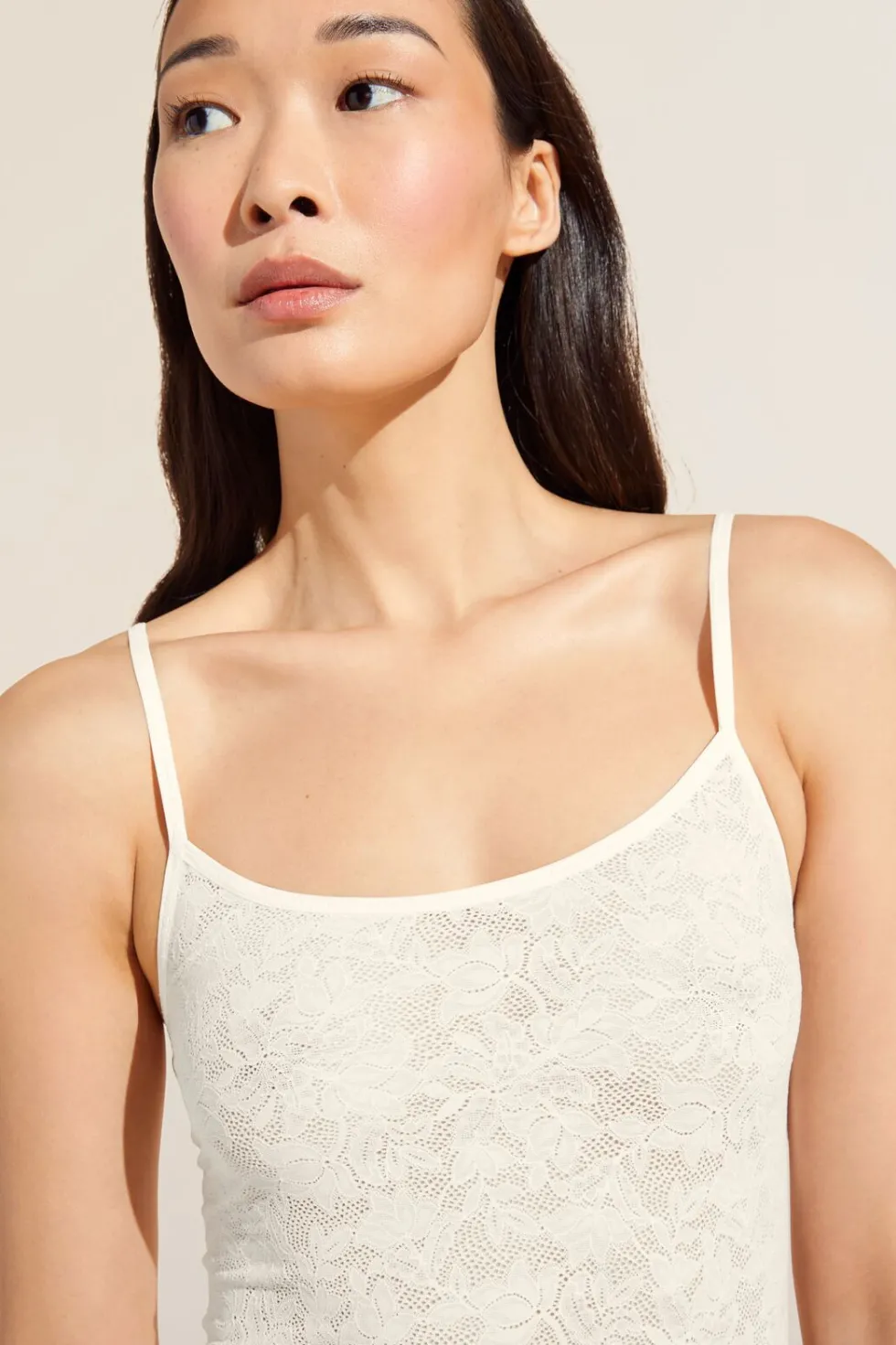 Soft Stretch Recycled Lace Slip-Eberjey Outlet