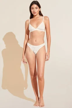 Soft Stretch Recycled Lace Triangle Bralette-Eberjey Cheap